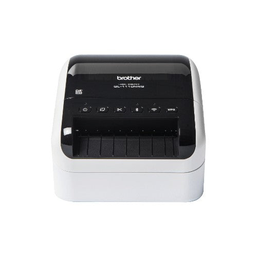 Brother QL-1110NWB label printer Direct thermal 300 x 300 DPI 110 mm/sec Wired & Wireless Ethernet LAN DK Wi-Fi Bluetooth