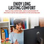 HP Poly Blackwire 5220 Stereo USB-C Headset +3.5mm Plug +USB-C/A Adapter (Bulk)