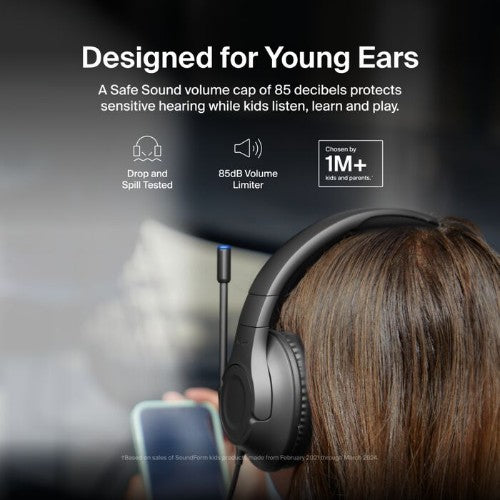 Belkin SoundForm Inspire Headset Wired Head-band USB Type-C Black