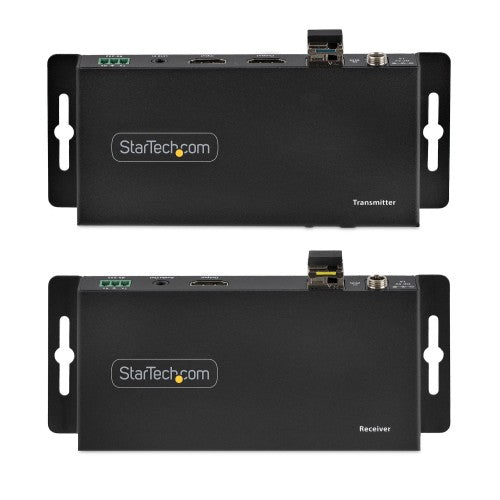 StarTech.com ST121HD20FXA2 AV extender AV transmitter & receiver Black