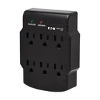 Tripp Lite SK6-0B surge protector Black 6 AC outlet(s) 120 V