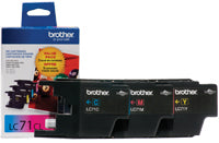 Brother Innobella LC713PKS ink cartridge 3 pc(s) Original Cyan, Magenta, Yellow