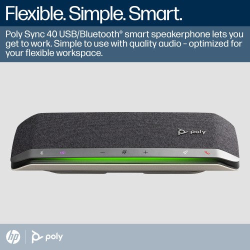 HP Poly Sync 40 Microsoft Teams Certified Speakerphone