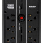 CyberPower CP850PFCLCD uninterruptible power supply (UPS) Line-Interactive 0.85 kVA 510 W 10 AC outlet(s)