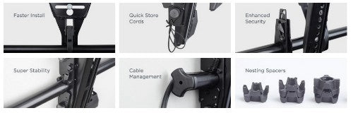 Chief LTM1U TV mount/stand 65" Black