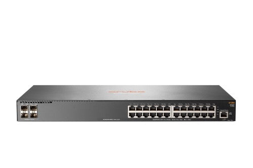 HPE Aruba Networking 2930F 24G 4SFP+ Managed L3 Gigabit Ethernet (10/100/1000) 1U