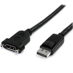StarTech.com DPPNLFM3PW DisplayPort cable 35.4" (0.9 m) Black