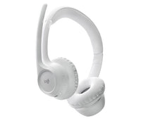 Logitech 981-001416 headphones/headset Wireless Head-band Office/Call center Bluetooth White