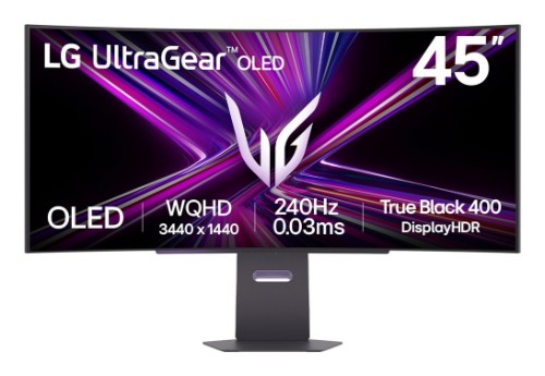 LG 45GX900A-B computer monitor 44.5" 3440 x 1440 pixels Wide Quad HD OLED Black