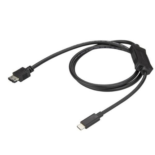 StarTech.com USB3C2ESAT3 USB cable 35.4" (0.9 m) USB C Black