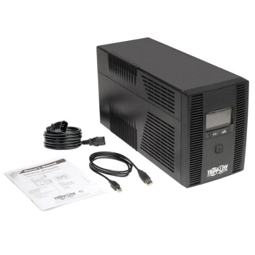 Tripp Lite SMX1500LCDT uninterruptible power supply (UPS) 1.5 kVA 900 W 8 AC outlet(s)
