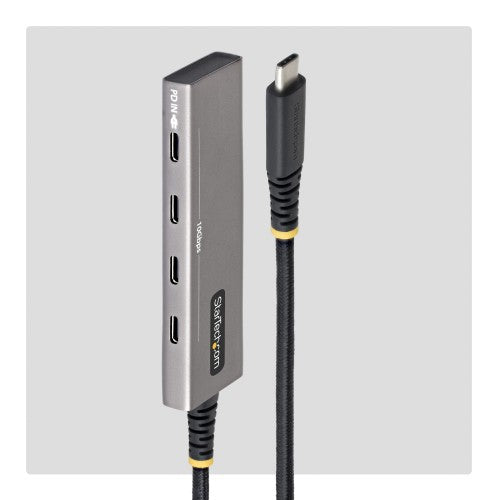 StarTech.com 309B-USBC-HUB interface hub USB 3.2 Gen 2 (3.1 Gen 2) Type-C 10000 Mbit/s Gray