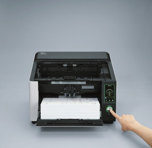 Ricoh fi-8930 ADF scanner 600 x 600 DPI A3 Black, Gray