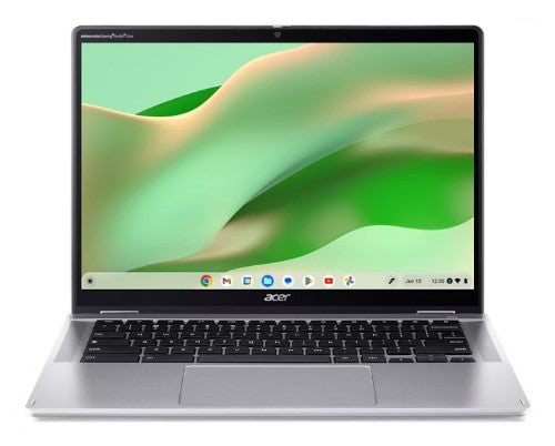 Acer Chromebook Spin 314 CP314-2HN-39K7 Intel Core 5 120U 15.6" Touchscreen Full HD 16 GB LPDDR5-SDRAM 256 GB SSD Wi-Fi 6E (802.11ax) ChromeOS Silver