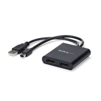 StarTech.com MSTMDP122DP video splitter Mini DisplayPort 2x DisplayPort