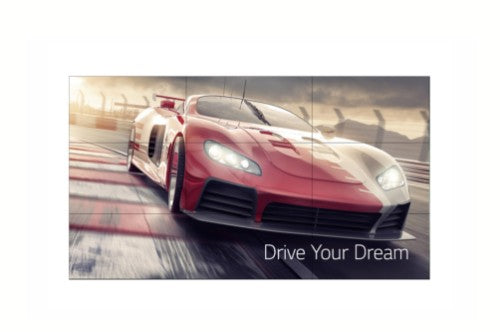 LG 55VM5J-H signage display Digital signage flat panel 55" 500 cd/m² Full HD Black WebOS 24/7