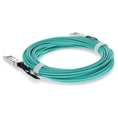 AddOn Networks AOC-S-S-25G-20M-AO InfiniBand/fibre optic cable 787.4" (20 m) SFP28 Aqua color