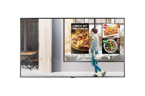 LG 75XS2E-B signage display Digital signage flat panel 75" LED 2500 cd/m² 4K Ultra HD Black 24/7
