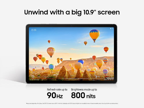 Samsung Galaxy Tab S10 FE 5G SM-X528U LTE-TDD & LTE-FDD 128 GB 10.9" 8 GB Wi-Fi 6 (802.11ax) Gray
