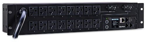 CyberPower PDU31003 power distribution unit (PDU) 16 AC outlet(s) 2U Black