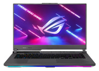 ASUS ROG Strix G17 G713PV-DS91-CA laptop AMD Ryzen™ 9 7945HX 17.3" Wide Quad HD 16 GB DDR5-SDRAM 1 TB SSD NVIDIA GeForce RTX 4060 Wi-Fi 6E (802.11ax) Windows 11 Home Black, Gray