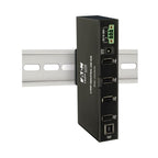 Tripp Lite U223-004-IND interface hub USB 2.0 480 Mbit/s Black