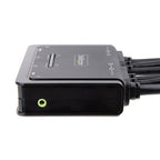 StarTech.com C2-DD46-UA2-CBL-KVM KVM switch Black