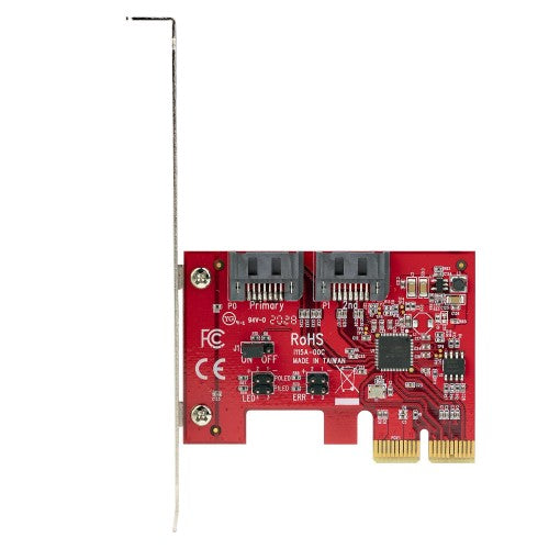 StarTech.com 2P6GR-PCIE-SATA-CARD interface cards/adapter Internal