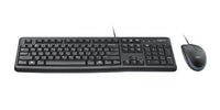 Logitech 920-002565 keyboard Mouse included Office USB English Black