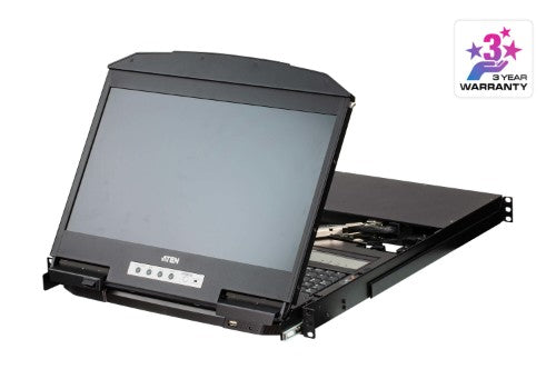 ATEN CL3884NW KVM switch Rack mounting Black
