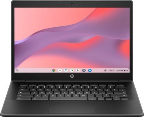 HP Fortis G1i 14 Chromebook Intel® N N150 14" HD 8 GB LPDDR5x-SDRAM 64 GB eMMC Wi-Fi 6E (802.11ax) ChromeOS Black