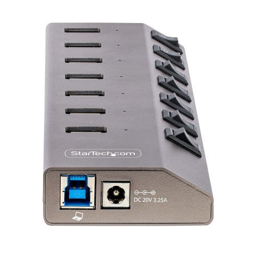 StarTech.com 5G7AIBS-USB-HUB-NA interface hub USB 3.2 Gen 1 (3.1 Gen 1) Type-B 5000 Mbit/s Gray