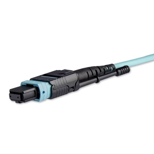 StarTech.com MPO8LCPL1M InfiniBand/fibre optic cable 39.4" (1 m) MPO/MTP 8x LC Aqua color