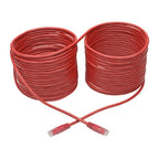 Tripp Lite N200-050-RD networking cable Red 600" (15.2 m) Cat6 U/UTP (UTP)