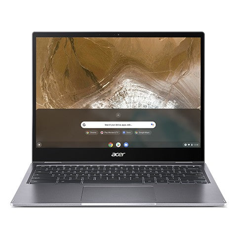 Acer Chromebook CP713-2W-568T Intel® Core™ i5 i5-10210U 13.5" Touchscreen Quad HD 16 GB DDR4-SDRAM 256 GB SSD Wi-Fi 6 (802.11ax) ChromeOS Gray