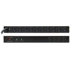 CyberPower RKBS20ST4F10R surge protector Black 14 AC outlet(s) 120 V 179.9" (4.57 m)