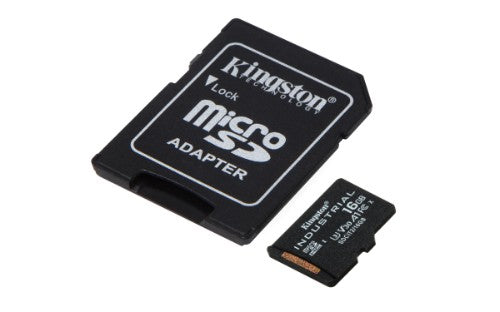 Kingston Technology Industrial 16 GB MicroSDHC UHS-I Class 10