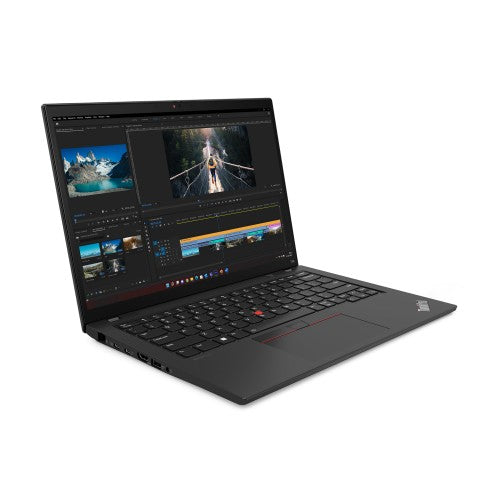Lenovo ThinkPad T14 Gen 4 (Intel) Intel® Core™ i7 i7-1365U Laptop 14" Touchscreen WUXGA 16 GB DDR5-SDRAM 512 GB SSD Wi-Fi 6E (802.11ax) Windows 11 Pro French Black