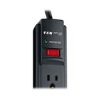 Tripp Lite TLP606B surge protector Black 6 AC outlet(s) 120 V 70.9" (1.8 m)