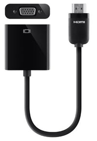 Belkin F2CD058 video cable adapter HDMI VGA (D-Sub) Black