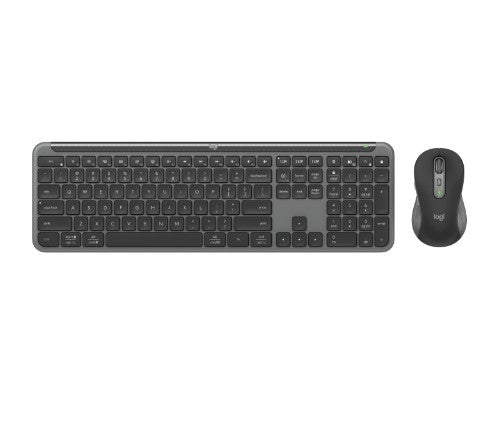 Logitech 920-012425 keyboard Mouse included Universal RF Wireless + Bluetooth QWERTY English Graphite