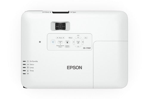 Epson PowerLite 1795F data projector Standard throw projector 3200 ANSI lumens 3LCD 1080p (1920x1080) Black, White