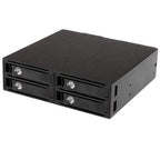 StarTech.com SATSASBP425 drive bay panel 5.25" Storage drive tray Black
