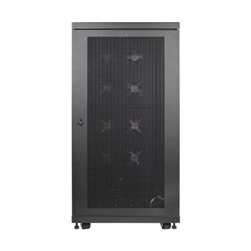 Tripp Lite SR24UBFFD rack cabinet 24U Freestanding rack Black
