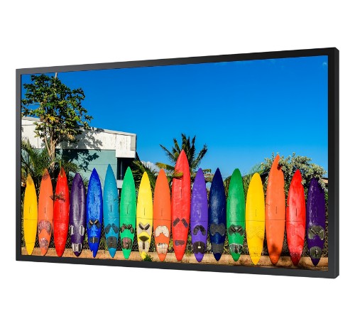 Samsung LH55OMBEBGBXZA signage display Digital signage flat panel 55" LED Wi-Fi 3000 cd/m² 4K Ultra HD Black Tizen 5.0 24/7