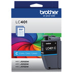 Brother LC401CS ink cartridge 1 pc(s) Original Standard Yield Cyan