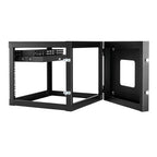 StarTech.com RK819WALLOH rack cabinet 8U Wall mounted rack Black