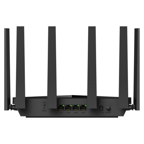 Cudy WR11000 wireless router 2.5 Gigabit Ethernet Tri-band (2.4 GHz / 5 GHz / 6 GHz) Black
