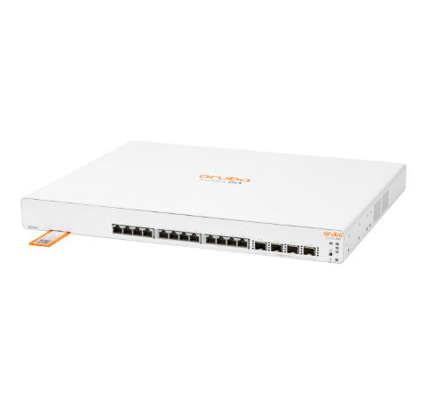 HPE Aruba Networking Aruba Instant On 1960 12XGT 4SFP+ Managed L2+ 10G Ethernet (100/1000/10000) 1U White