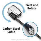 Kensington ClickSafe® 2.0 Keyed Laptop Lock for Nano Security Slot